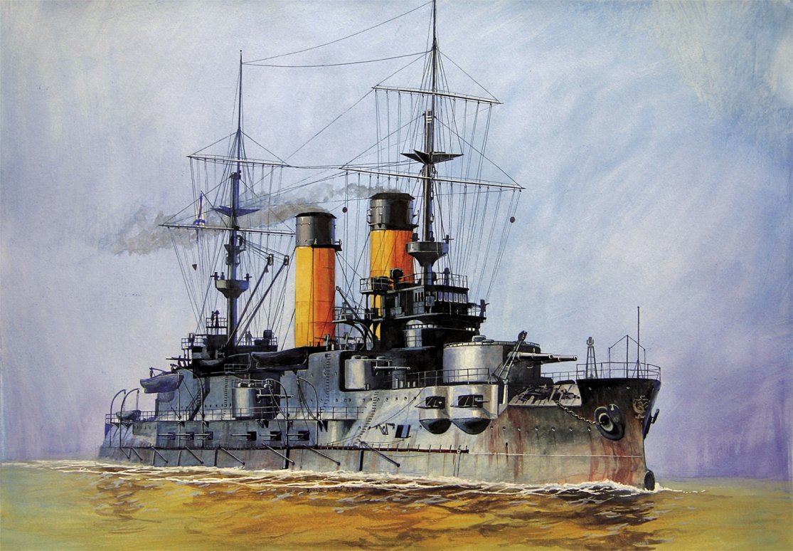 Model Kit loď 9027 - Russian Battle Cruiser "Borodino" (1:350)