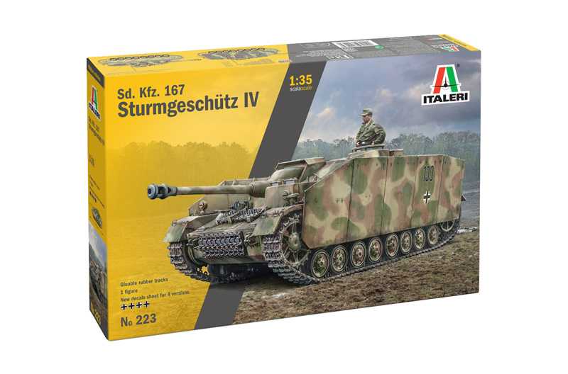 Model Kit military 0223 - Sd.Kfz. 167 Sturmgeschütz IV (1:35) 33-0223
