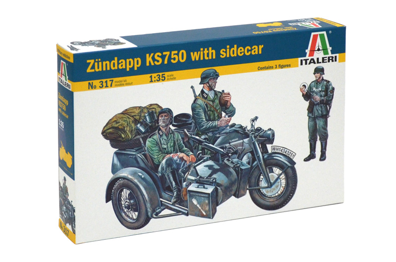 Model Kit military 0317 - ZÜNDAPP KS750 (1:35)