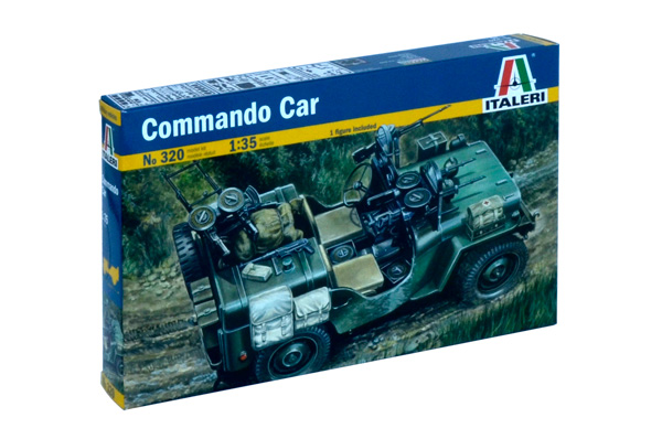 Model Kit military 0320 - COMMANDO CAR (1:35)