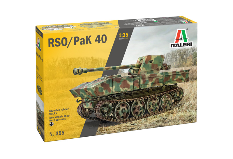 Model Kit military 0355 - 7,5 cm RSO with PAK40 (1:35) 33-0355