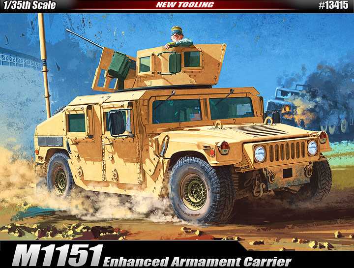 Model Kit military 13415 - M1151 Enhanced Armament Carrier (1:35)