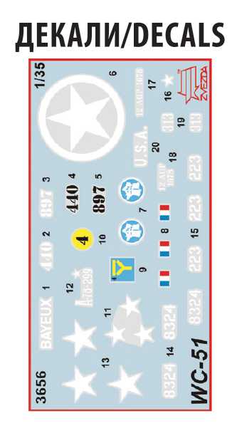 Model Kit military 3656 - Dodge WC-51 "Beep" (1:35)