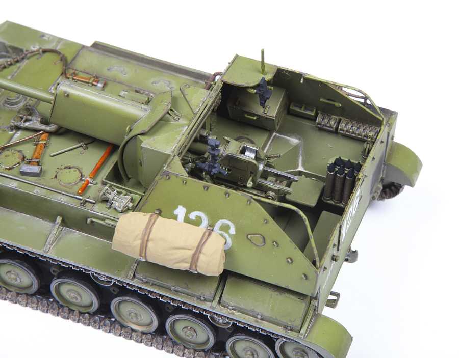 Model Kit military 3662 - Su-76 Soviet self propelled gun (1:35)