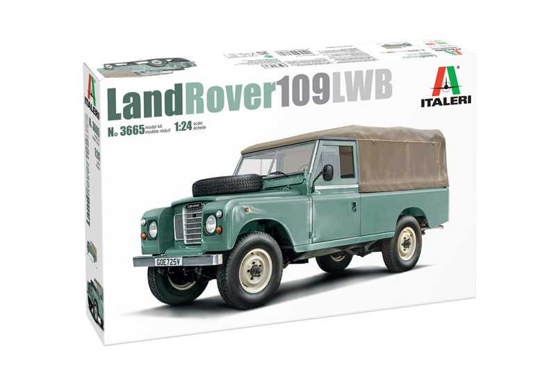 Model Kit military 3665 - Land Rover 109 LWB (1:24) 33-3665