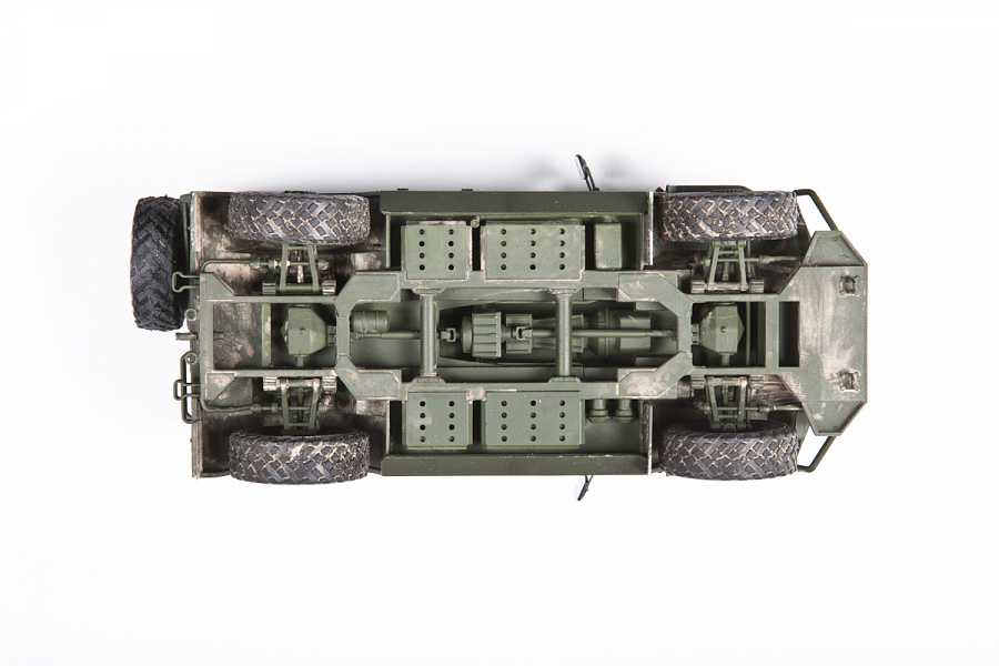 Model Kit military 3668 - Russian Armored Vehicle GAZ "Tiger" (1:35)