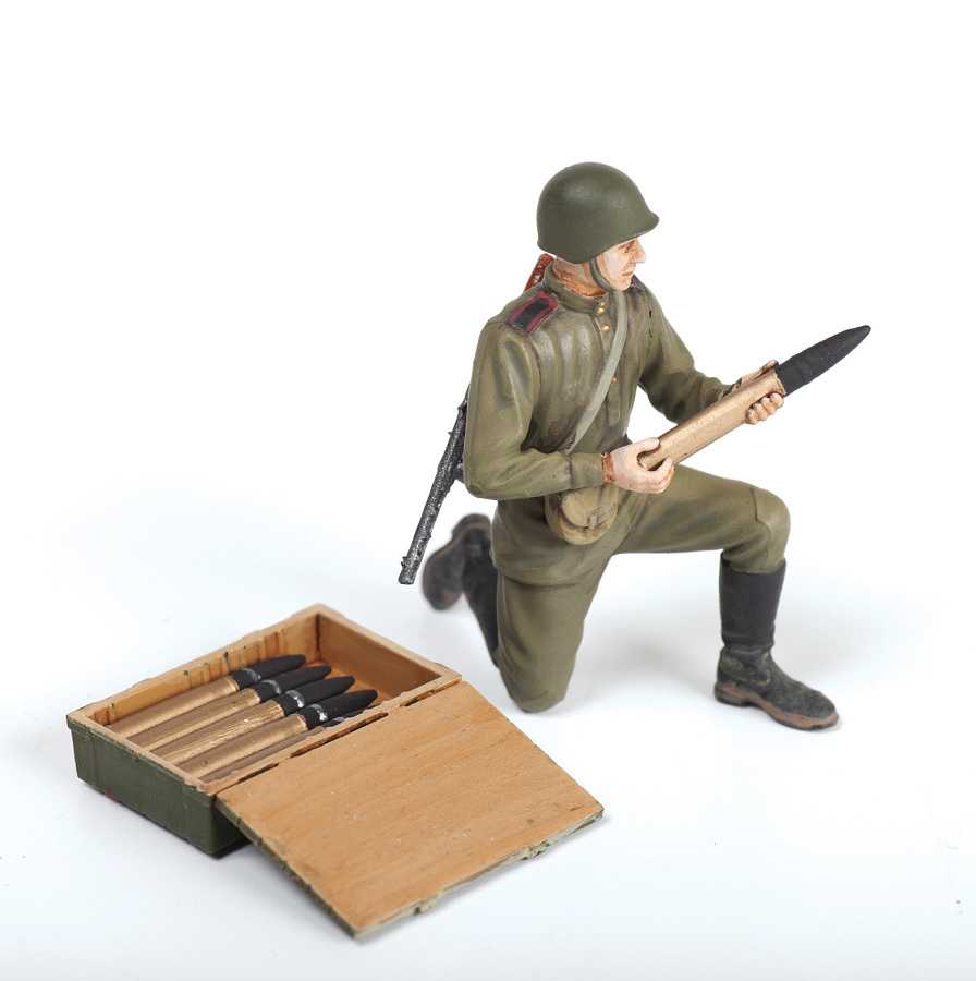 Model Kit military 3671 - ZIS-3 with crew (1:35)