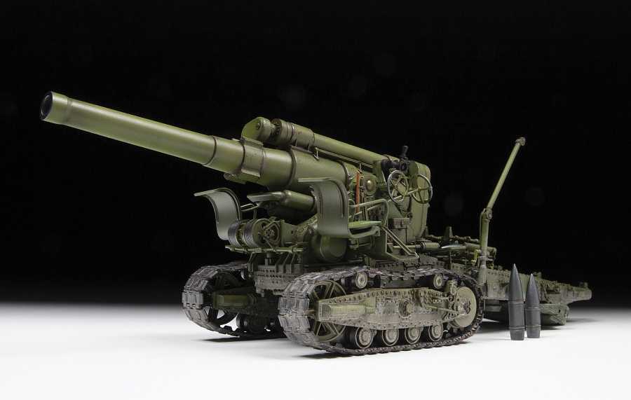 Model Kit military 3704 - M1931 (B-4) 203mm Howitzer WWII (1:35)
