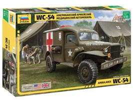 Model Kit military 3711 - Dodge WC-54 Ambulance (1:35)