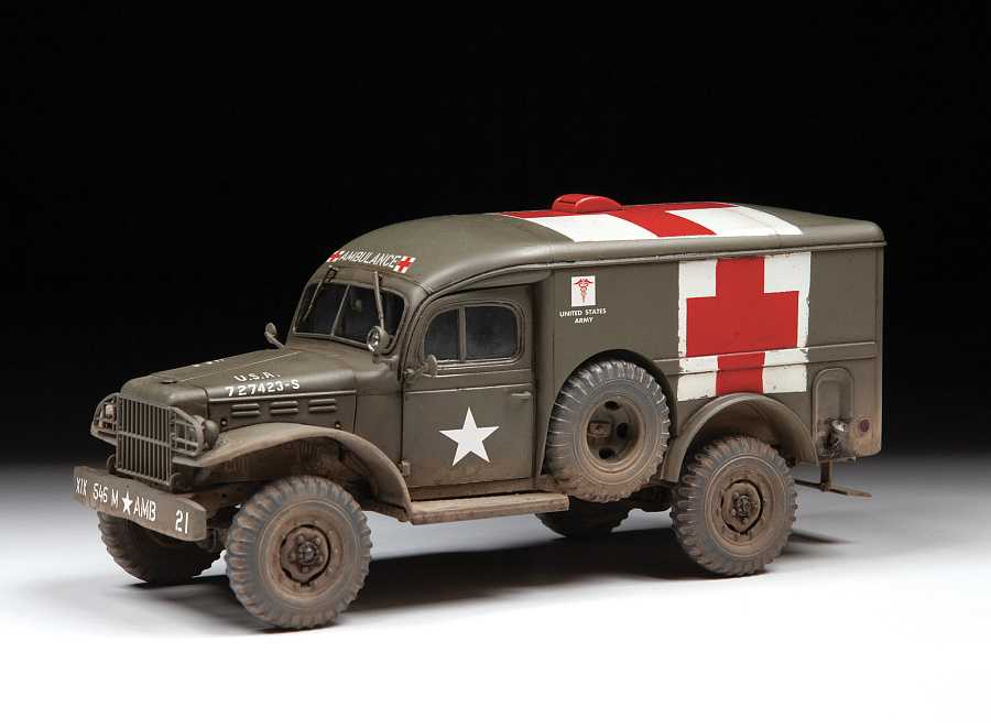 Model Kit military 3711 - Dodge WC-54 Ambulance (1:35)