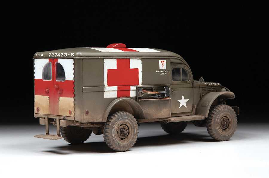 Model Kit military 3711 - Dodge WC-54 Ambulance (1:35)