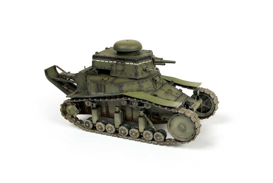 Model Kit military 3716 - SOVIET LIGHT TANK MS-1 (1:35)