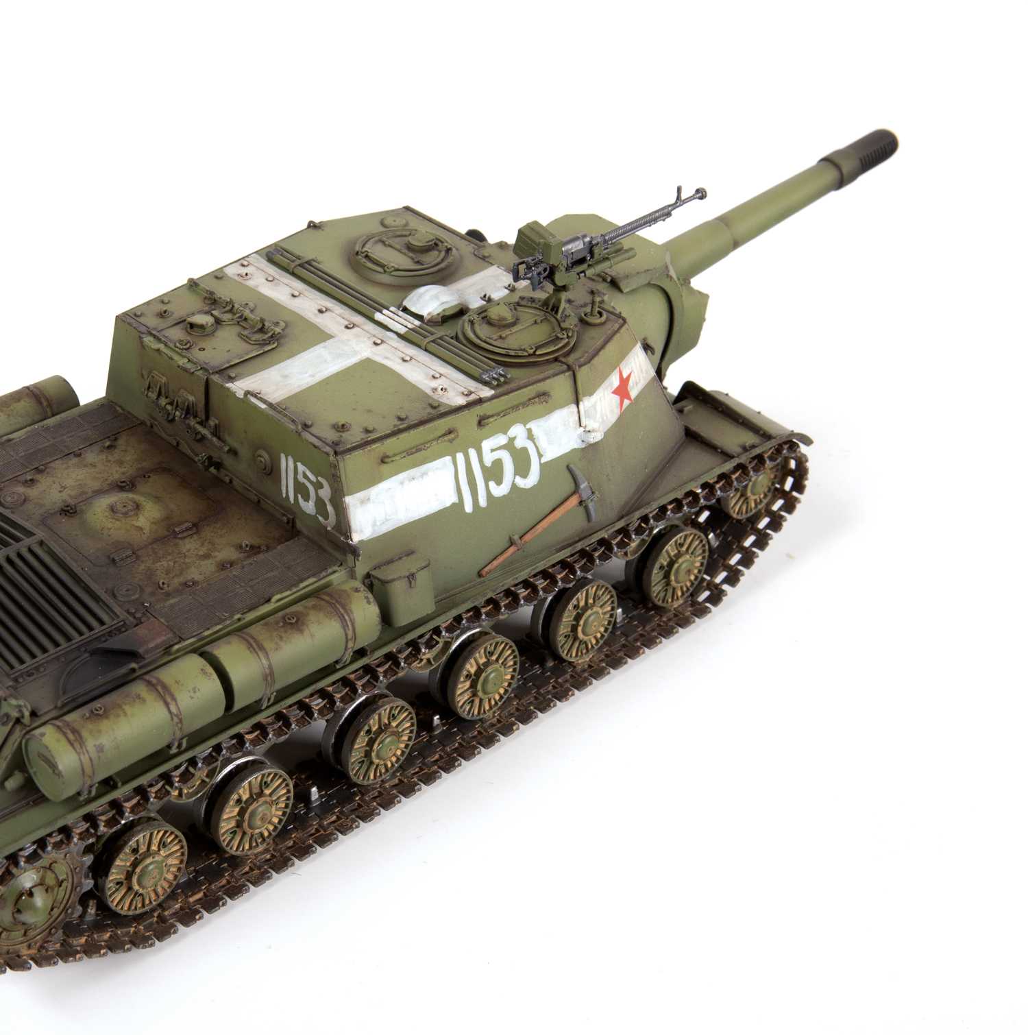 Model Kit military 3721 -  Soviet Self-propelled Gun ISU-152 (1:35)