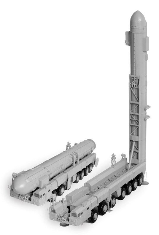 Model Kit military 5003 - Ballistic Missile Launcher "Topol" (1:72)