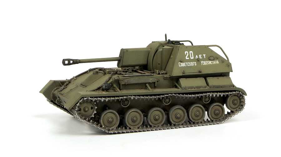 Model Kit military 5080 - Soviet self-propelled gun SU-76M (1:72)