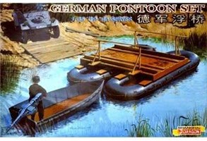 Model Kit military 6135 - GERMAN PONTOON SET (1:35)