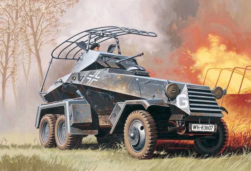 Model Kit military 6433 - Sd. Kfz. 232 6 Rad. (1:35)