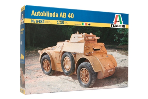 Model Kit military 6482 - Autoblinda AB 40 (1:35)