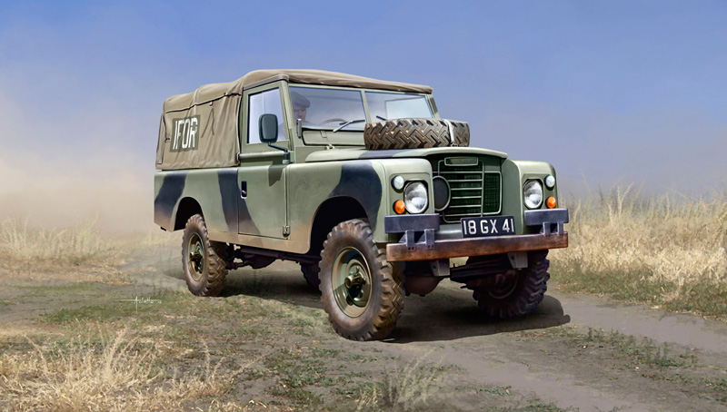 Model Kit military 6508 - LAND ROVER 109' LWB (1:35)