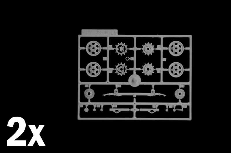 Model Kit military 6549 - STEYR RSO/01 with GERMAN SOLDIERS (1:35)
