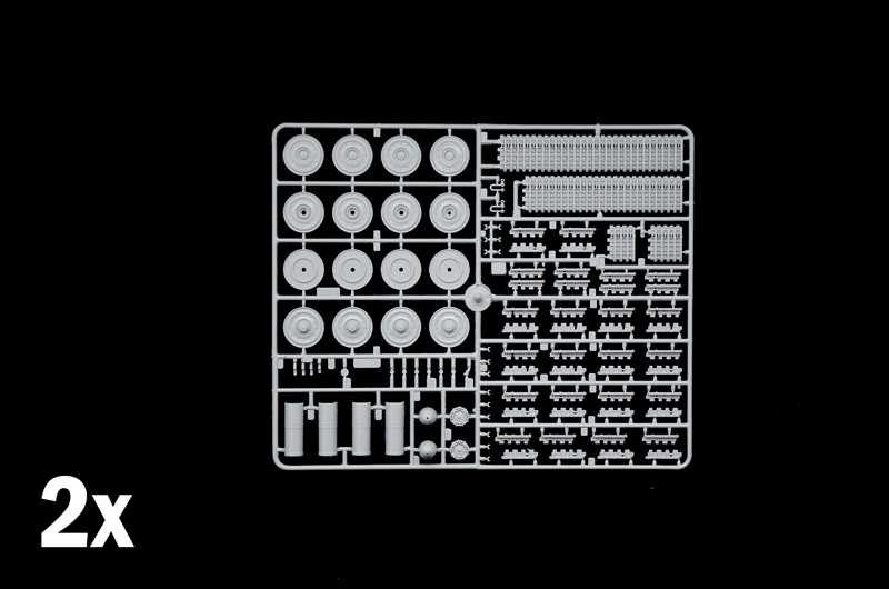 Model Kit military 6573 - 38 cm RW 61 auf STURMMORSER TIGER (1:35)