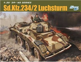 Model Kit military 6696 - Sd.Kfz. 234/2 LUCHSTRUM (1:35)