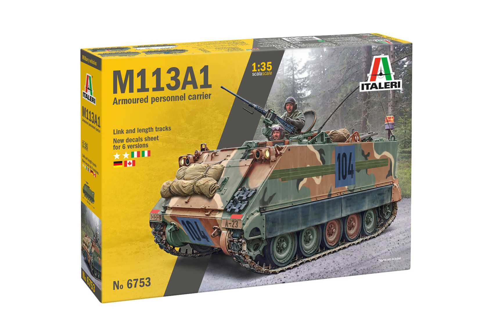 Model Kit military 6753 - M113A1 (1:35)