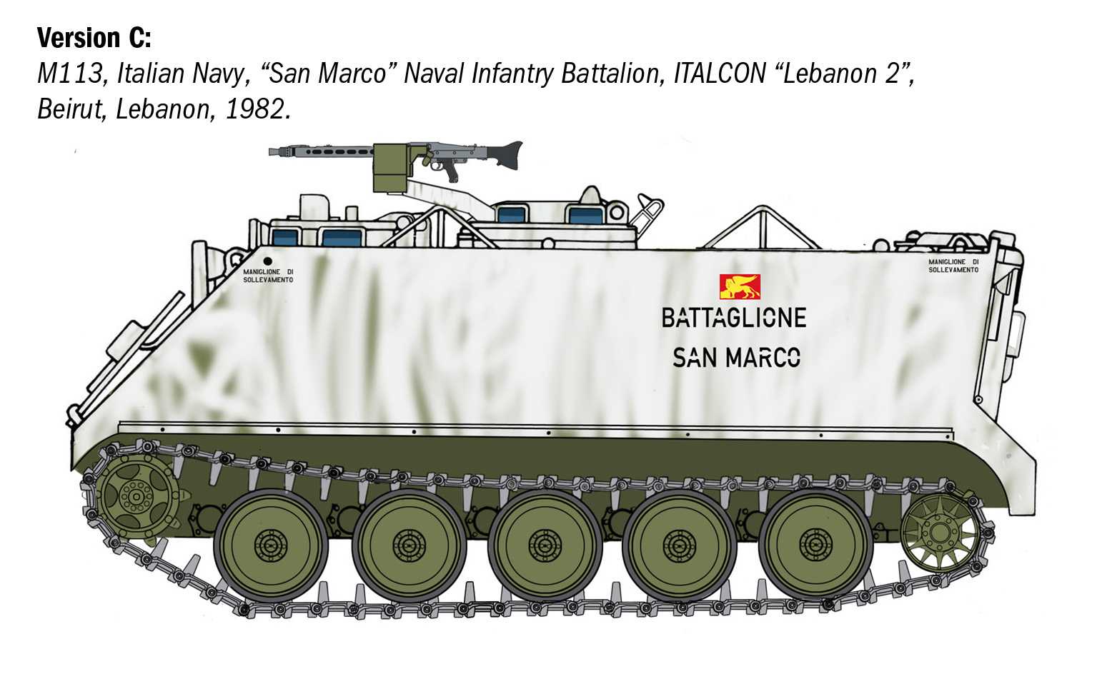 Model Kit military 6753 - M113A1 (1:35)