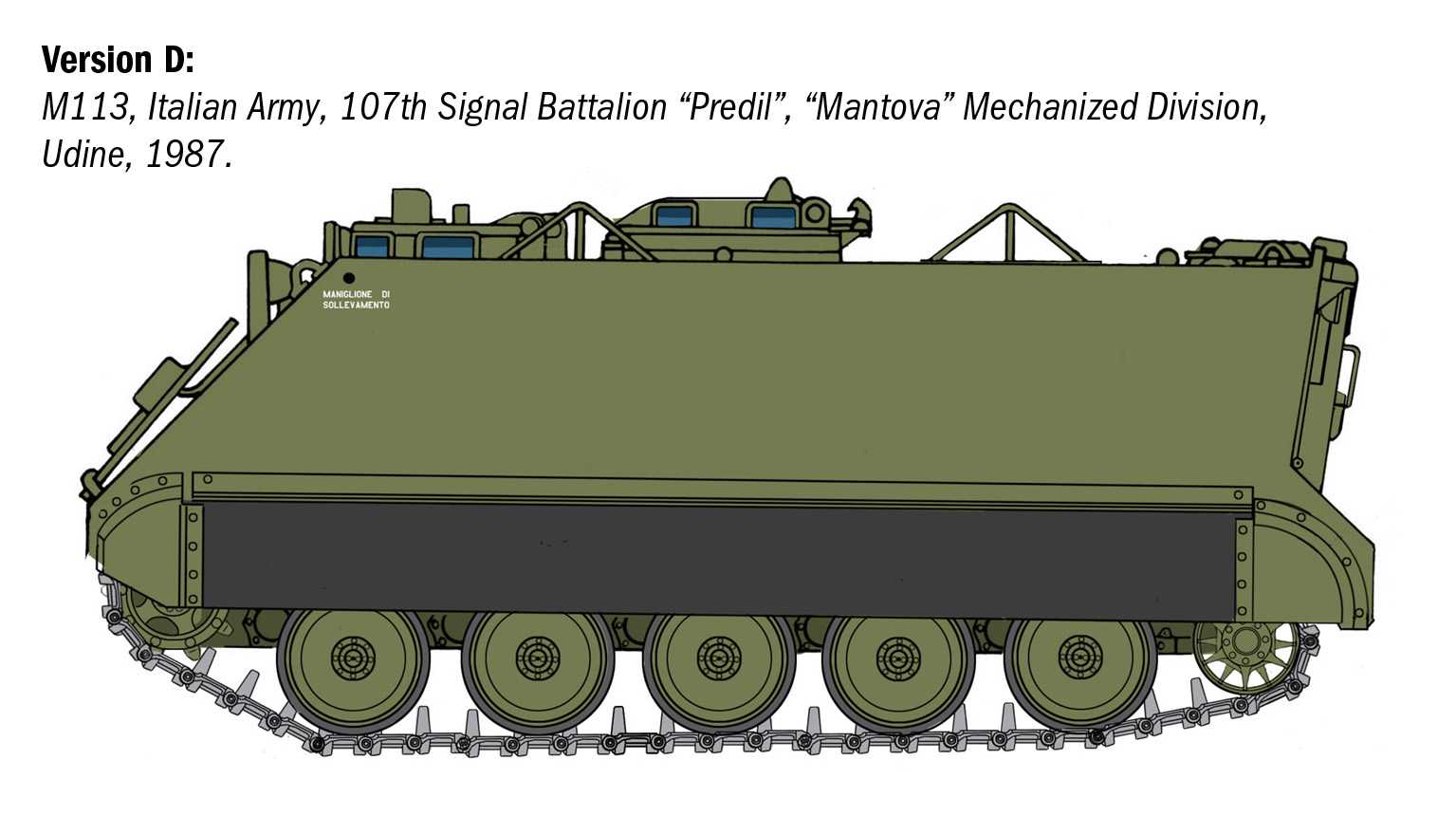 Model Kit military 6753 - M113A1 (1:35)