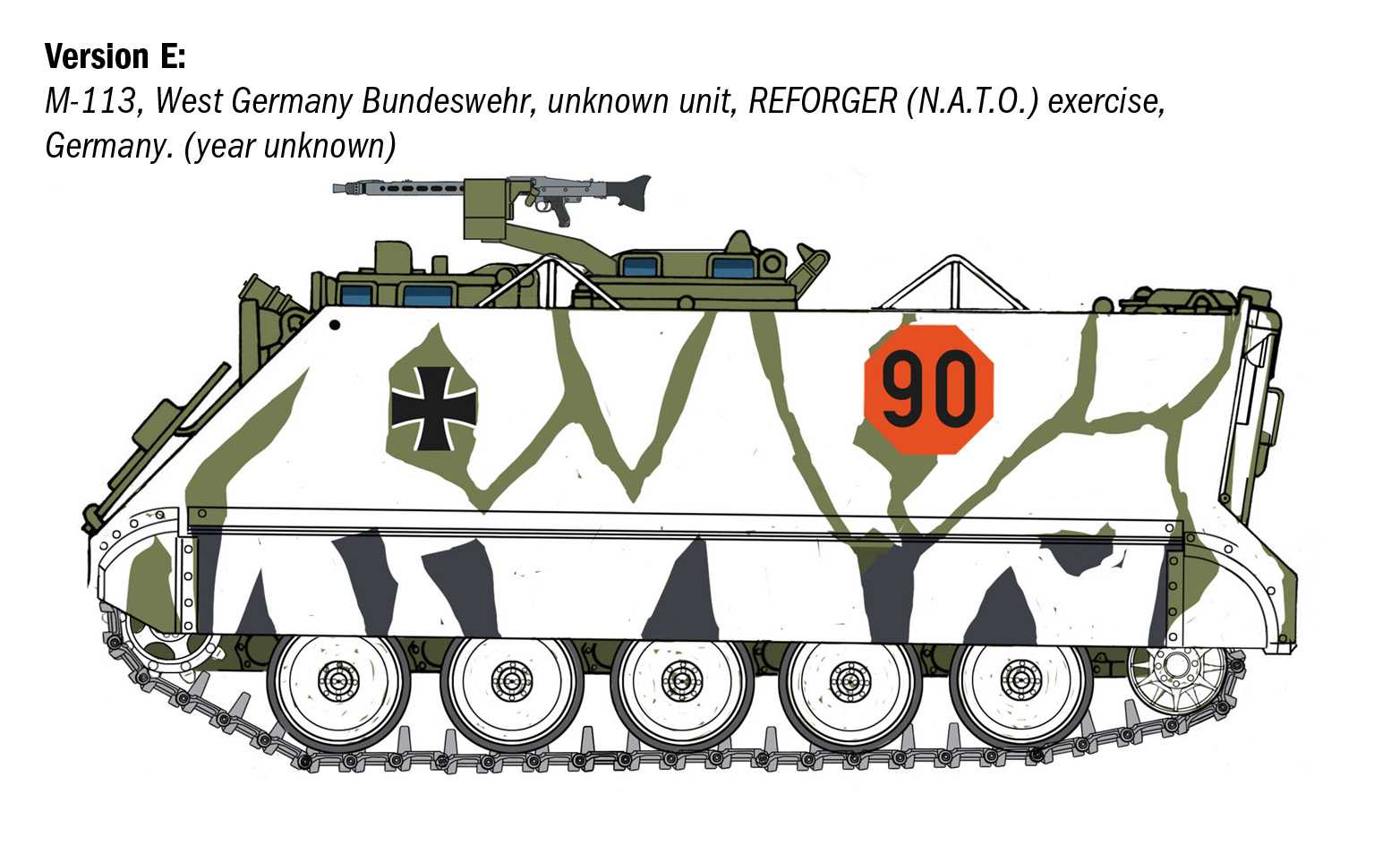 Model Kit military 6753 - M113A1 (1:35)