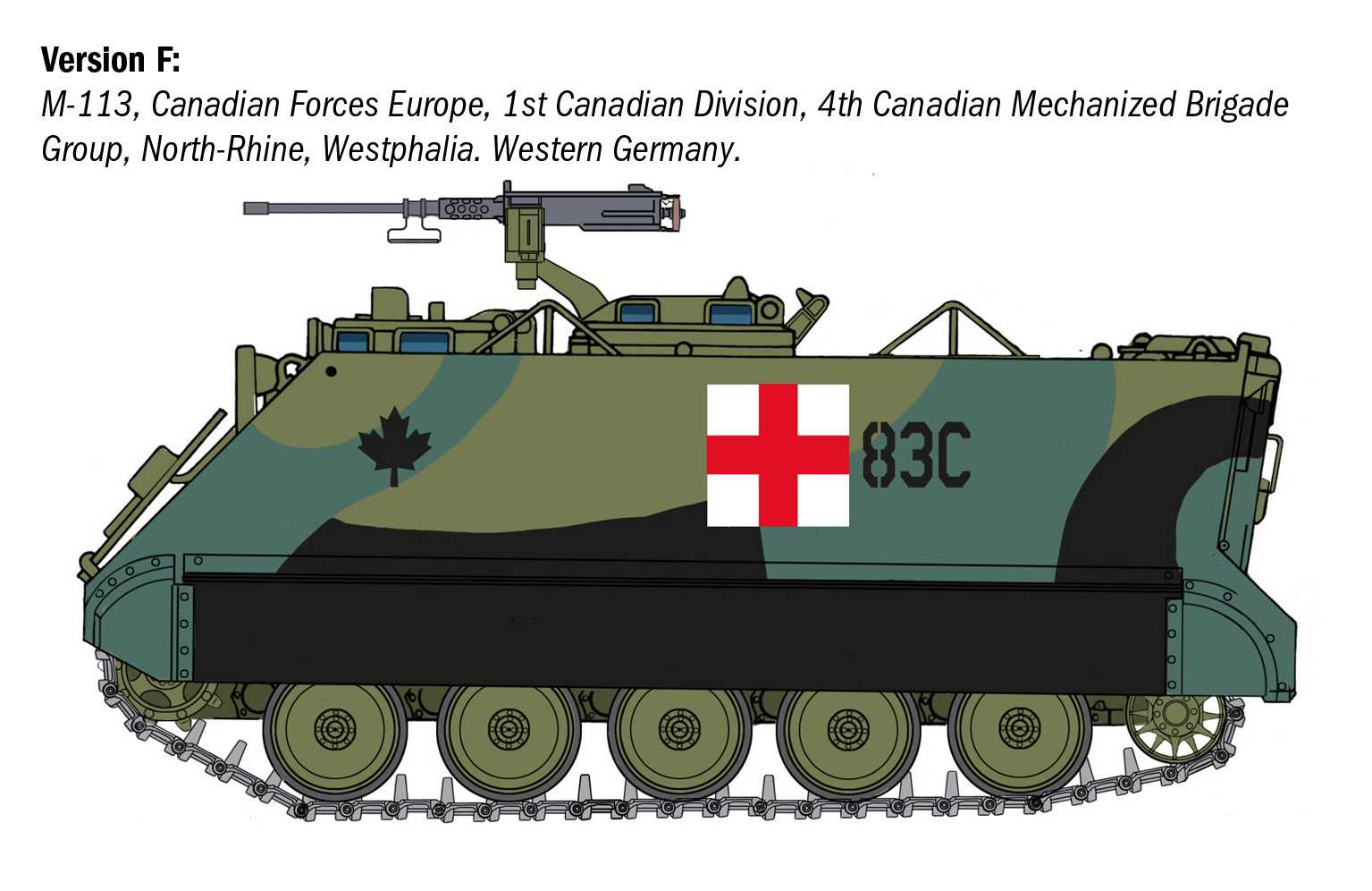 Model Kit military 6753 - M113A1 (1:35)