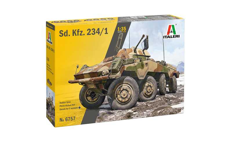 Model Kit military 6757 - Sd.Kfz. 234/1 (1:35)