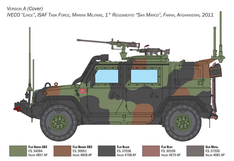 Model Kit military 6766 - VTLM Lince (1:35)