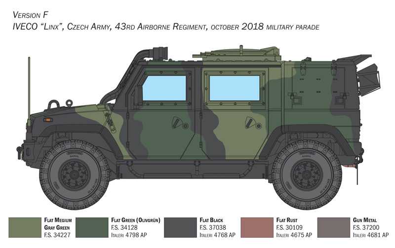 Model Kit military 6766 - VTLM Lince (1:35)