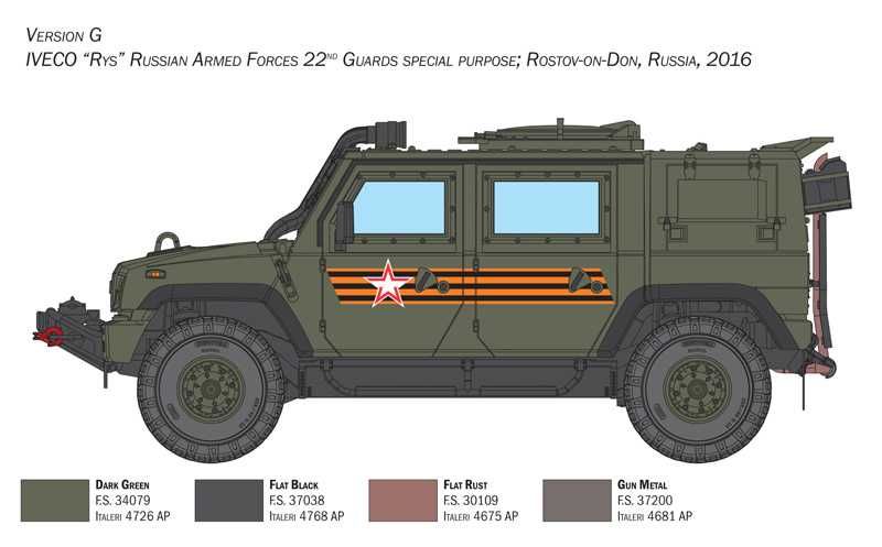 Model Kit military 6766 - VTLM Lince (1:35)
