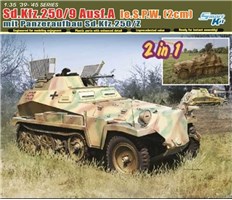 Model Kit military 6859 - Sd.Kfz.250/9 le.S.P.W. mit PANZERAUFBAU Sd.Kfz.250/Z (1:35)