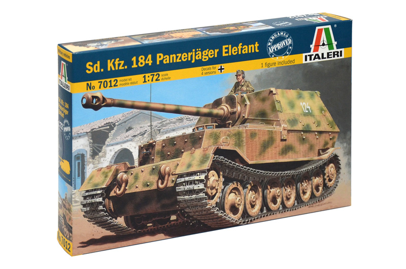 Model Kit military 7012 - Sd. Kfz. 184 Panzerjager Elefant (1:72)
