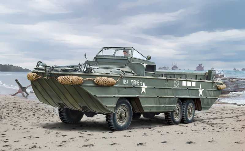 Model Kit military 7022 - DUKW (1:72)
