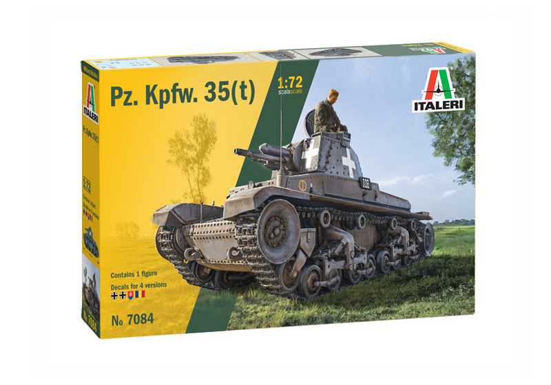 Model Kit military 7084 - Pz. Kpfw. 35(t) (1:72) 33-7084