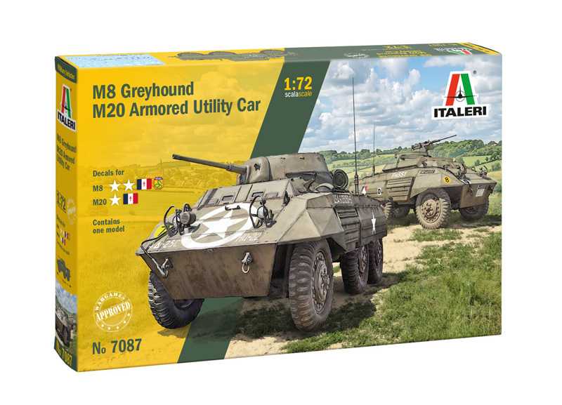 1:72 M8 Greyhound / M20