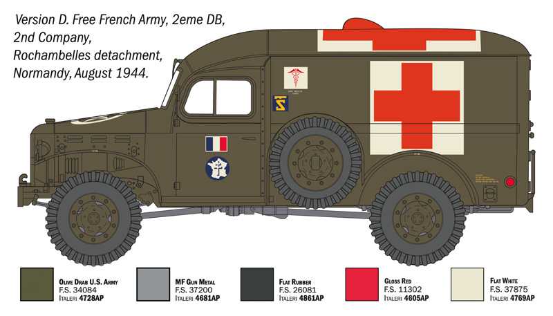 Model Kit military 90226 - Dodge WC54 Ambulance (1:35)