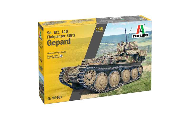 Model Kit military 96461 - Sd. Kfz. 140 Flankpanzer 38 Gepard (1:35) 33-96461