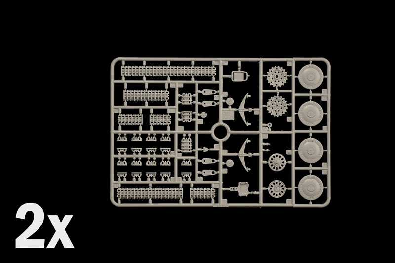Model Kit military 96489 - Pz. Kpfw. 38(t) Ausf. F "Ghost Division" (1:35)