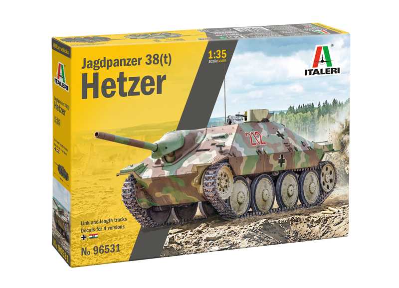 Model Kit military 96531 - Jagdpanzer 38(t) Hetzer (1:35)