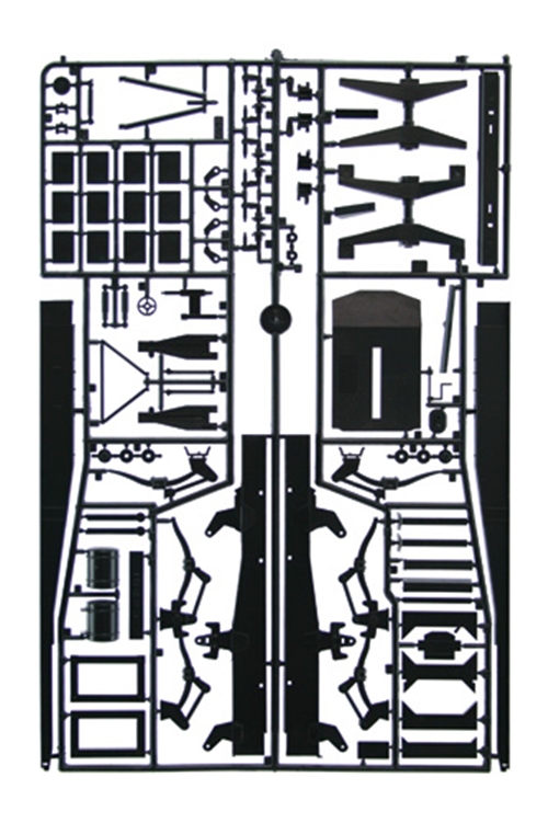 Model Kit návěs 3731 - HEAVY TANK TRAILER "TOPAS" (1:24)