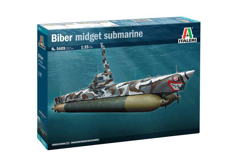 Model Kit ponorka 5609 - U-BOOT BIBER (1:35) 33-5609