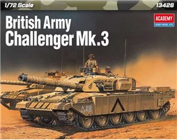 Model Kit tank 13426 - British Army Challenger Mk.3 (1:72)