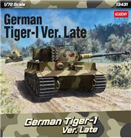 Model Kit tank 13431 - German Tiger I Version Late (1:72)