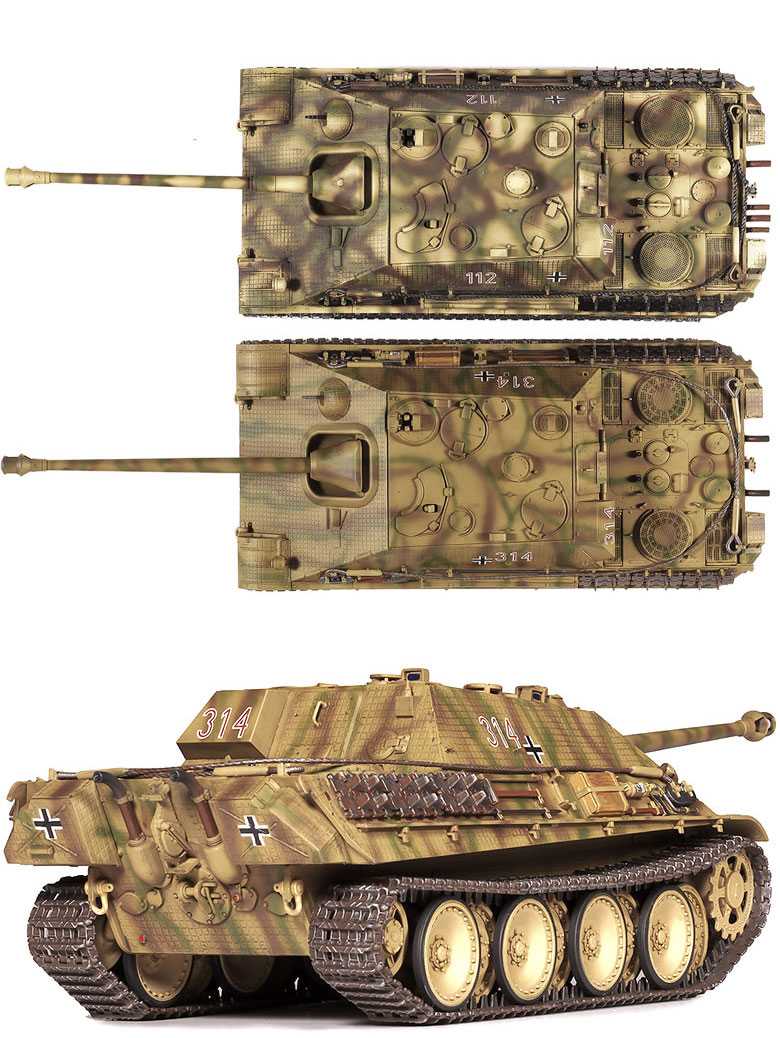 Model Kit tank 13539 - German Sd.kfz.173 Jagdpanther Ausf.G1 (1:35)