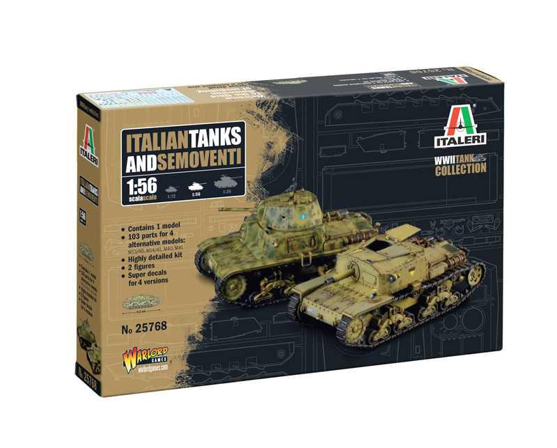 1:56 Italian Tanks and Semoventi